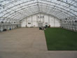 laying down the astro turf...