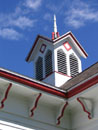 Bell tower, Old Selmah Schoolhouse, Selma