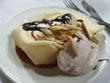 double decadence in chocolate and caramel