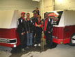Sportsplex maintenance staff in the Zamboni Bay