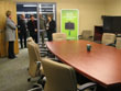 One of the new meeting rooms...